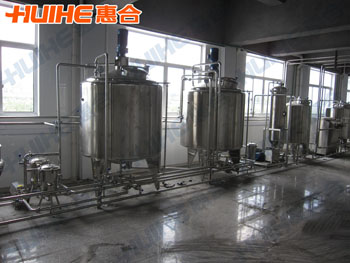 展示玉米汁生產線真實圖片