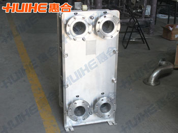 展示板式換熱器真實圖片